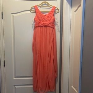 David’s Bridal Dress-Coral Reef - Child’s Sz-14